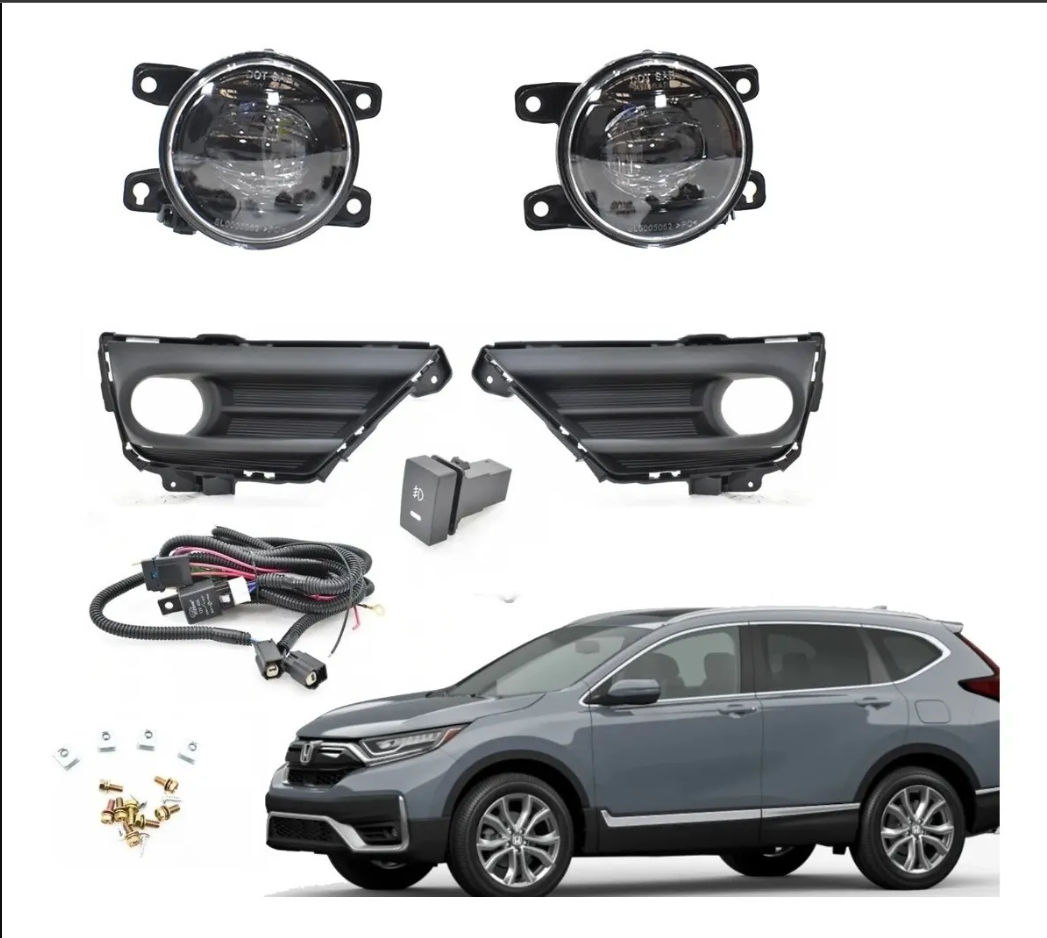 Kit De Faros De Niebla LED Con Cables Y Switch Tipo Original Eagle Eyes