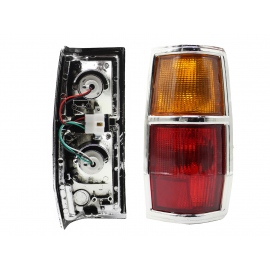 Calavera Derecha con Marco Cromado y Arnés Diforza para 720