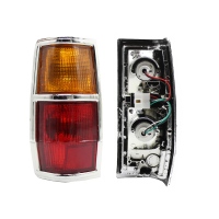 Calavera Izquierda con Marco Cromado y Arnés Diforza para 720