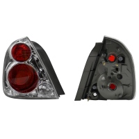 Calavera Izquierda con Fondo Cromado sin Arnés Diforza para Altima L32