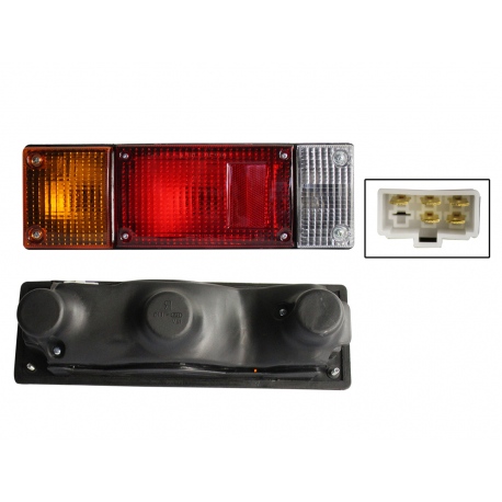 Calavera Izquierda en Tres Colores sin Arnés Diforza para D21, D22, D23, Estaquitas