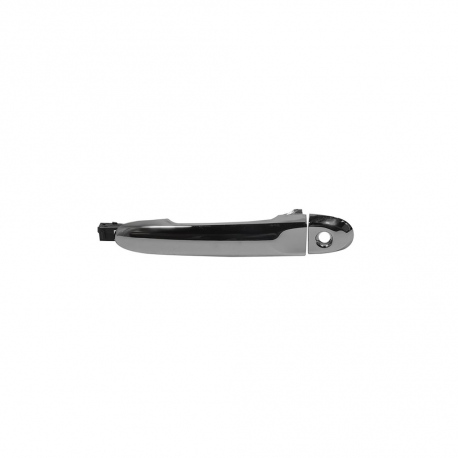 Manija Exterior de Puerta Delantera Izquierda Cromada con Hoyo de Llave Hushan para Versa, March, V-Drive, Juke