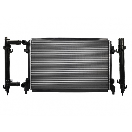 Radiador de Agua con Aire Acondicionado Tipo Soldado Isaka para Virtus, Polo, T-Cross, Taigun, Ibiza