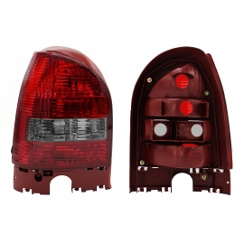 Calavera Izquierda con Luz de Reversa Humo Diforza para Pointer