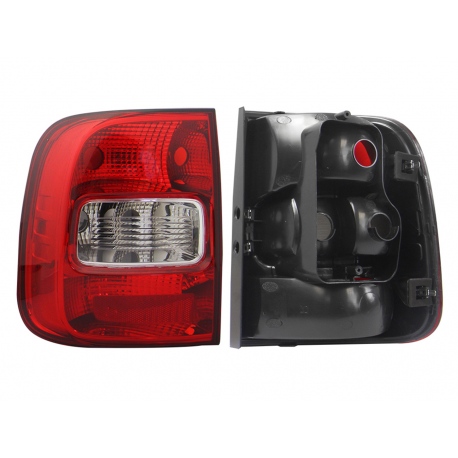 Calavera Izquierda con Reversa Blanca sin Arnés Diforza para Saveiro