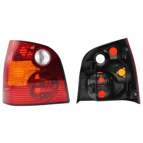 Calavera Izquierda en Tres Colores sin Arnés Diforza para Polo Hatchback