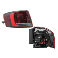Calavera Exterior Izquierda con Luz LED Diforza para Jetta GLI A6