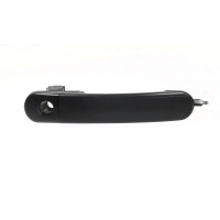 Manija Exterior de Puerta Delantera Izquierda Lisa Negra con Hoyo de Llave Hushan para Pointer G3, G4
