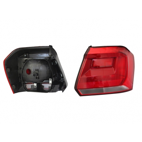 Calavera Derecha en Tono Claro sin Arnés Diforza para Gol Hatchback