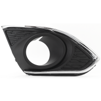 Rejilla Derecha de Facia con Hueco de Faro Buscador y Moldura Cromada Auto Magic para Spark Clásico