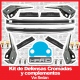 Kit de Defensas Cromadas y complementos para VW Sedan