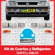 Kit de Cuartos y Reflejantes para Golf A3 y Jetta A3