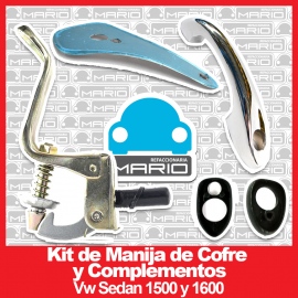 Kit de Manija de Cofre y Complementos para Vw Sedan 1500 y 1600