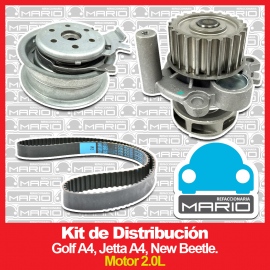 Kit de Distribucion para Golf A4, Jetta A4, Beetle. Motor 2.0