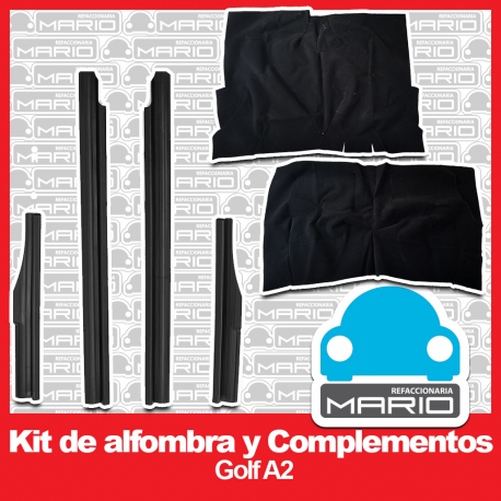 Kit de alfombra y Complementos para Golf A2