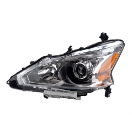 Faro Principal Izquierdo con Fondo Cromado Depo para Altima L33