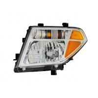 Faro Principal Izquierdo Cromado con Reflejante Ámbar Depo para Frontier D22, Pathfinder
