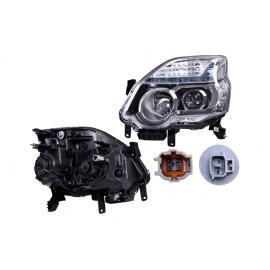 Faro Principal Izquierdo Cromado con Ajuste Manual Depo para X-Trail