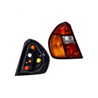 Calavera Izquierda en Tres Colores sin Arnés DEPO para Platina