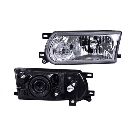 Faro Principal Izquierdo Cromado con Cuarto Blanco Depo para Tsuru 3