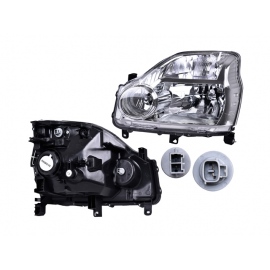 Faro Principal Izquierdo Cromado Eléctrico sin Motor Depo para X-Trail