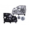 Faro Principal Izquierdo Cromado Eléctrico sin Motor Depo para X-Trail
