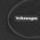 Juego de 4 Tapetes de Alfombra con Letrero Volkswagen