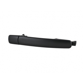 Manija Exterior de Puerta Delantera Derecha Negra Lisa para Xtrail, Rogue, Murano