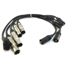 Juego de Cables de Bujía de Motor 1.8 y 2.0 Litros Bosch para Golf A3, Jetta A3