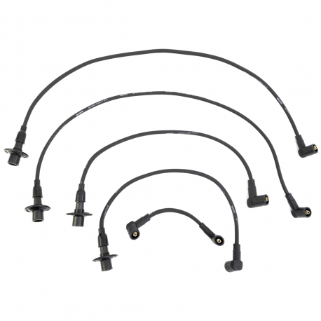 Juego de 5 Cables Conectores de Bujías de Encendido Electrónico Beru para VW Sedán, Combi 1600, Brasilia, Safari, Hormiga