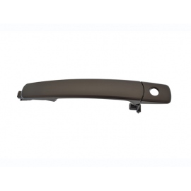 Manija Exterior de Puerta Delantera Izquierda Negra Lisa con Hoyo de Llave para Xtrail, Rogue, Murano