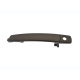 Manija Exterior de Puerta Delantera Izquierda Negra Lisa con Hoyo de Llave para Xtrail, Rogue, Murano