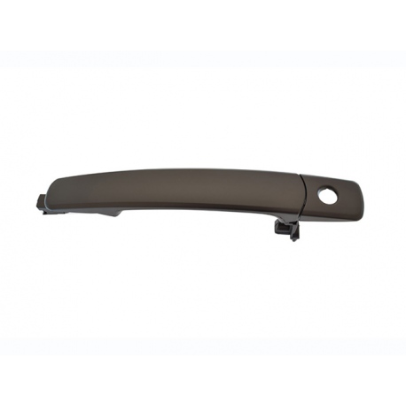 Manija Exterior de Puerta Delantera Izquierda Negra Lisa con Hoyo de Llave para Xtrail, Rogue, Murano