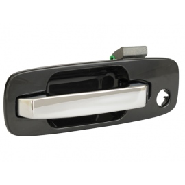 Manija Exterior de Puerta Delantera Izquierda Cromada con Negro para Xtrail