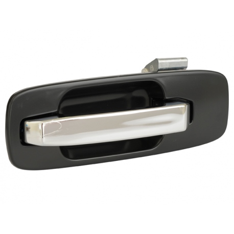 Manija Exterior de Puerta Trasera Izquierda Negra con Cromo para Xtrail