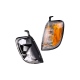Cuarto Delantero Izquierdo Blanco con Reflejante Ámbar Depo para Xterra, Frontier