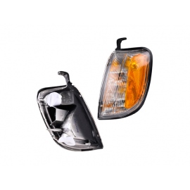 Cuarto Delantero Izquierdo Blanco con Reflejante Ámbar Depo para Xterra, Frontier