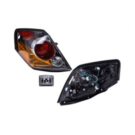 Calavera Derecha con Mica Transparente y Fondo Cromado con Arnés DEPO para Altima L32