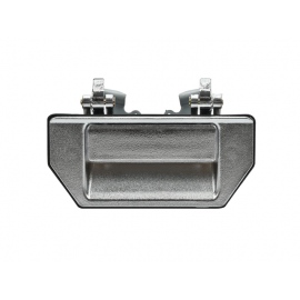 Manija Exterior de Tapa de Batea Corrugada Cromada para D21