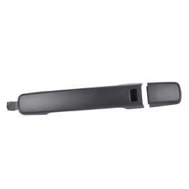Manija Exterior de Puerta Delantera Derecha Lisa Negra con Hoyo de Sensor para Altima L32