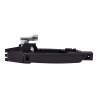 Manija Exterior de Puerta Delantera Izquierda Negra Lisa con Hoyo de Sensor para Sentra B16
