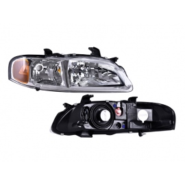 Faro Principal Derecho con Fondo Cromado Depo para Sentra B15