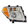 Faro Principal Derecho Cromado con Reflejante Ámbar Depo para Frontier D22, Pathfinder