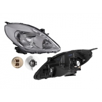 Faro Principal Derecho Cromado con Ajuste Manual Depo para Versa