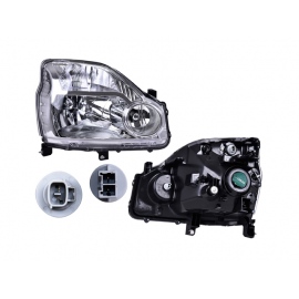 Faro Principal Derecho Cromado Eléctrico sin Motor Depo para X-Trail