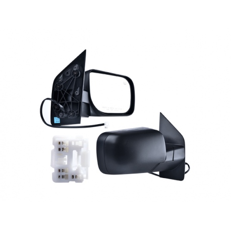 Espejo Retrovisor Derecho Completo Para Opel Corsa D - Ajuste Eléctrico, Convexo - Compatible Con Volante A La Izquierda