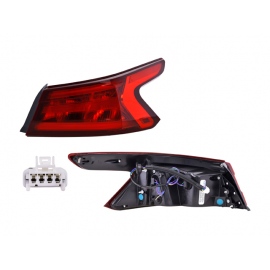 Calavera Exterior Derecha con Arnés y Luz LED DEPO para Maxima