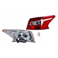 Calavera Exterior Derecha con Luz LED y Arnés DEPO para Sentra B17