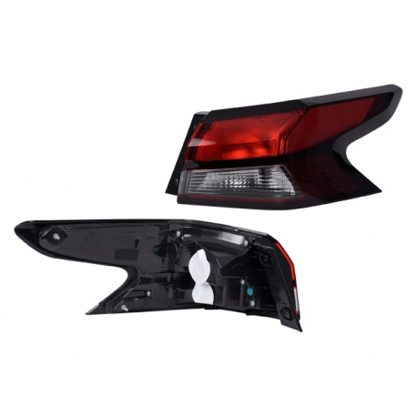 Calavera Exterior Derecha en Tono Oscuro sin Arnés DEPO para Versa