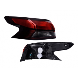 Calavera Exterior Izquierda en Tono Oscuro sin Arnés DEPO para Versa